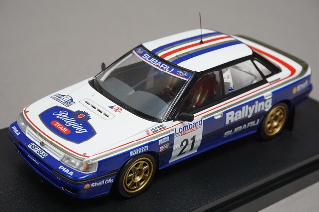 1/43 HPI 8188 ミラージュ スバル レガシィ RS RAC 1991 #21, Boost