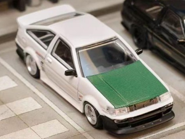 予約 SW Street Weapon 1/64 AE86 LEVIN RWB Wide-Body Modified