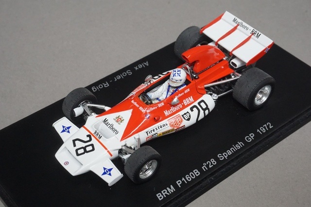 1/43 ���ѡ��� S1741 BRM P160B ���ڥ���GP 1972 #28 A.S.������ �ޥ�ܥ�����