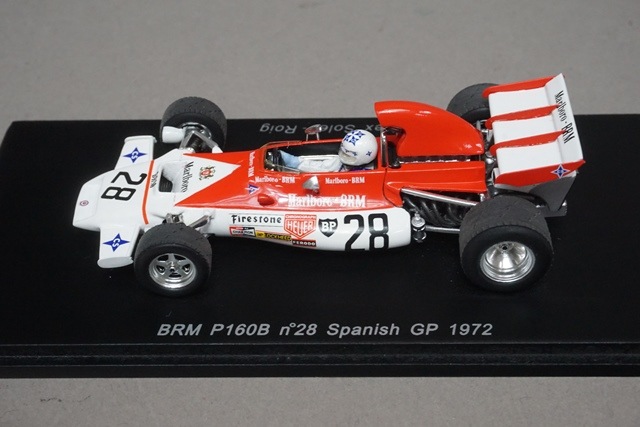 1/43 ���ѡ��� S1741 BRM P160B ���ڥ���GP 1972 #28 A.S.������ �ޥ�ܥ�����