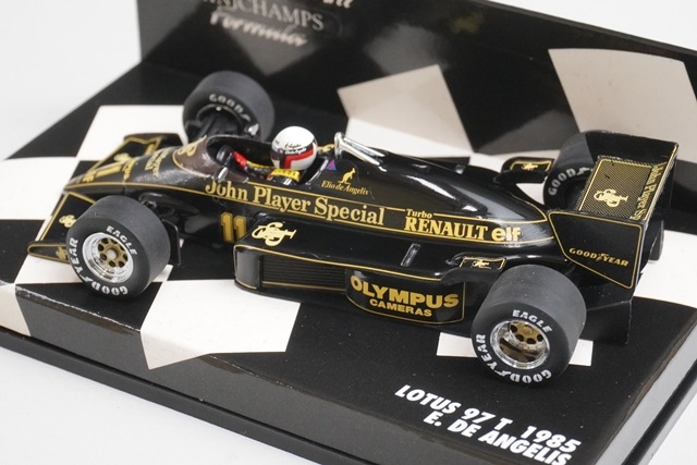1/43 �ߥ˥����ץ� 430850011 �������� 97T 1985 #11 E.D.���󥸥��ꥹ JPS����
