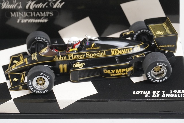 1/43 �ߥ˥����ץ� 430850011 �������� 97T 1985 #11 E.D.���󥸥��ꥹ JPS����