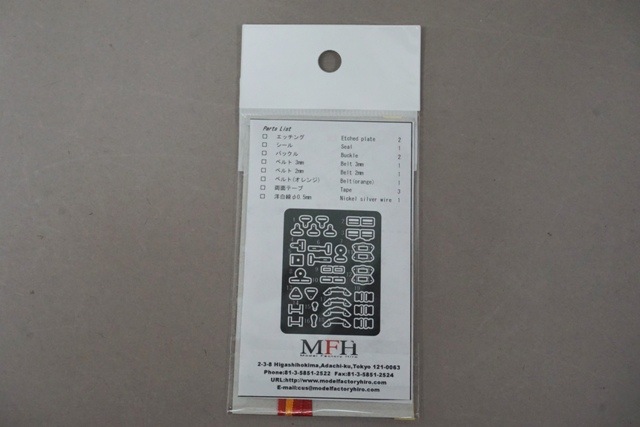 ���� P925 Model Factory Hiro 1/20  �����ȥ٥�ȥ��å� Seat belt set �� Red �ڤ椦�ѥ��б���