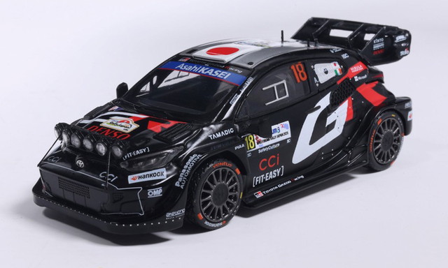 ���� JPSP26001A ������ 1/43 �ȥ西 TOYOTA GR Yaris Rally 1 #18 Rally Japan 2025 ���ĵ��� - A. Johnston 