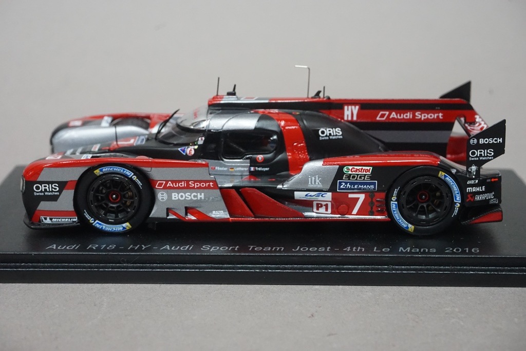 1/18 Audi R18 2016 ７号車 スパーク 週末価格❗️ スパーク 18S266 1/18 Audi R18 No.7 LMP1 HY 4th Le Mans 2016 Audi