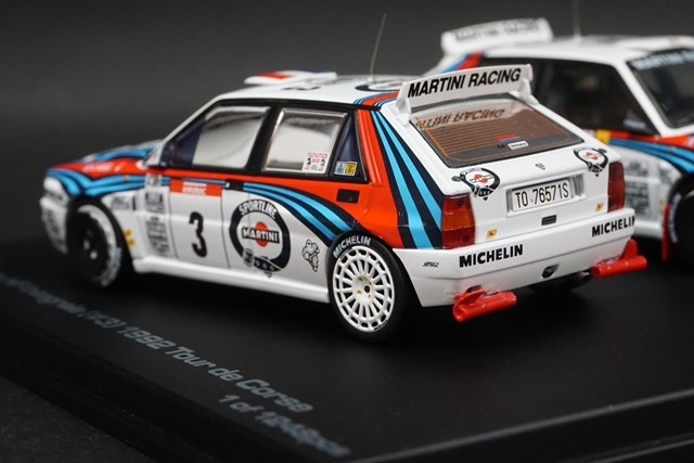 1/43 HPI 8040 ランチア デルタ HF インテグラーレ 1992 モンテカルロ