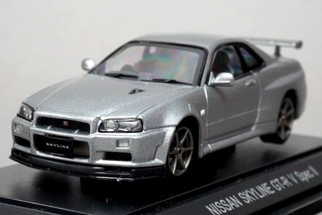 1/43 エブロ 43058 日産 スカイライン GT-R (R34) VスペックⅡ