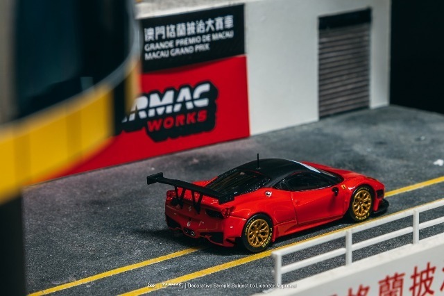 新品 T64R-073-RE Tarmac Works 1/64 フェラーリ Ferrari 458 Italia