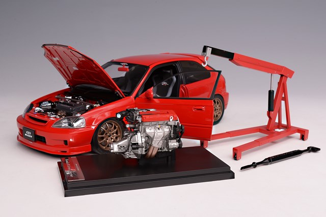 999台限定 1/18 モーターヘリックス ホンダ シビック タイプR EK9 楽天市場】モーターヘリックス 1/18 ホンダ シビック タイプR