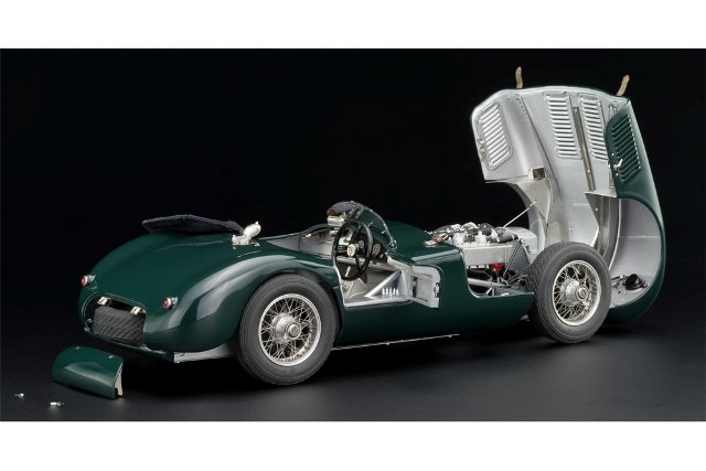 取寄せ M-191 CMC 1/18 ジャガー C-Type 1952 British Racing Green