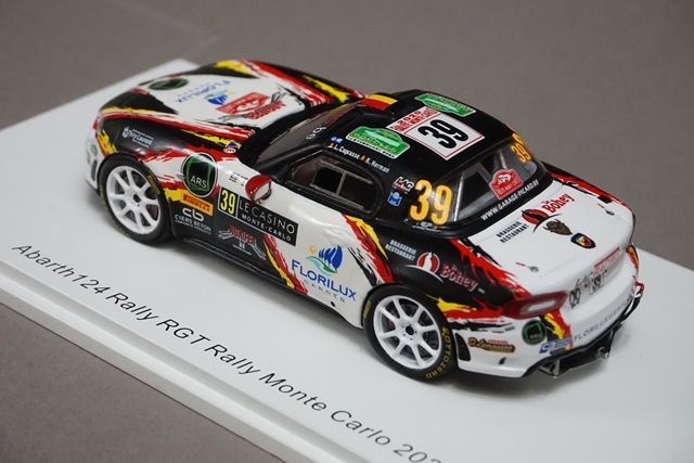 1/43 スパーク S6565 アバルト 124 ラリー RGT モンテカルロ