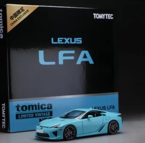 新品 トミカリミテッドヴィンテージNEO 1/64 レクサス LFA スカイ