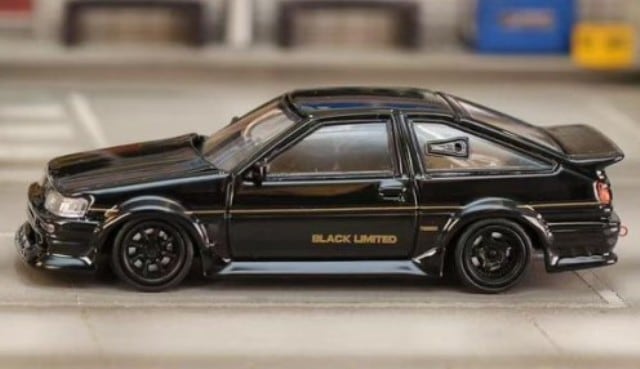 新品 SW Street Weapon 1/64 AE86 LEVIN RWB Wide-Body Modified