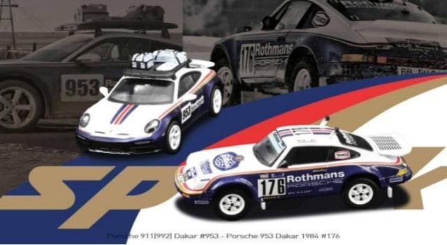 予約 YCOMBO64029 タイニー 1/64 ポルシェ sparky Porsche 911(992