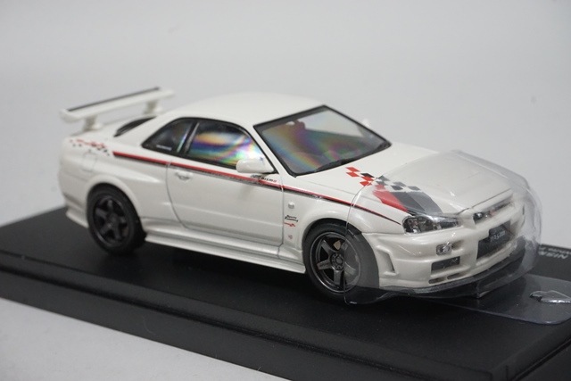 1/43 ���� 03383W ���� �˥��� R34 GT-R S���塼�� �ۥ磻�ȥѡ���