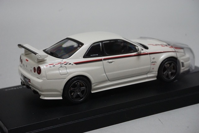 1/43 ���� 03383W ���� �˥��� R34 GT-R S���塼�� �ۥ磻�ȥѡ���