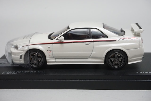 1/43 ���� 03383W ���� �˥��� R34 GT-R S���塼�� �ۥ磻�ȥѡ���