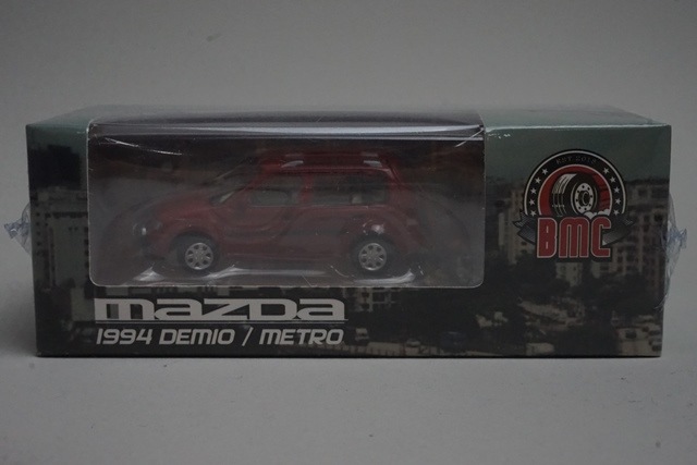 新品 64B0310 BMクリエイションズ 1/64 マツダ デミオ 1994 レッド