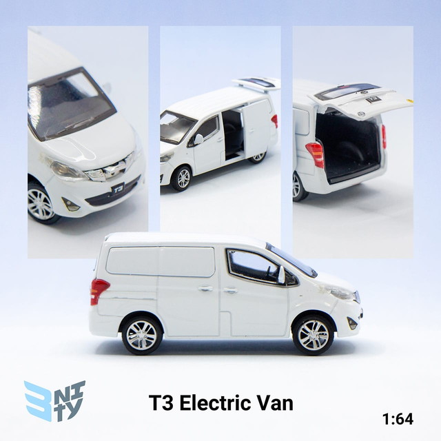 予約 3NITY 1/64 T3 Van White, Boost Gear ミニカー通販
