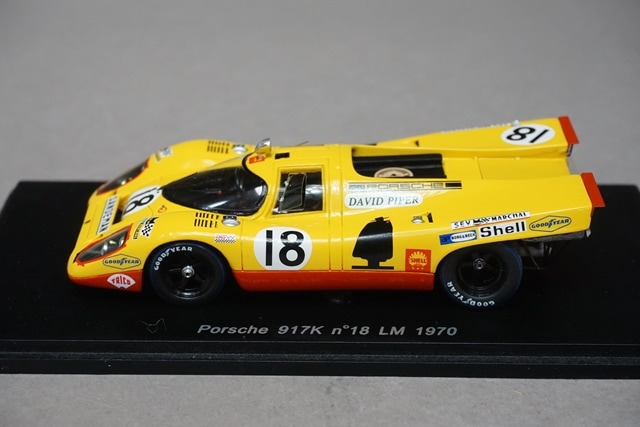 1/43 スパーク S1968 ポルシェ 917K LM 1970 #18 D.Piper - G.van