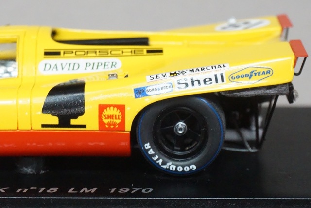 1/43 スパーク S1968 ポルシェ 917K LM 1970 #18 D.Piper - G.van