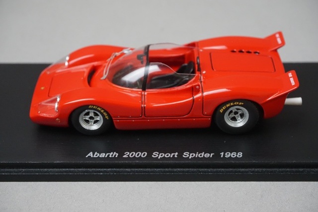 70台限定 1/18 Tecnomodel アバルト 2000 SP SE014 1/43 スパーク S1329 アバルト 2000 スポーツ スパイダー 1968, Boost