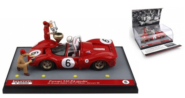 ミニカー MFH 1/43 330 P4 Spider Ver.C 予約 S2509 ブルム 1/43 フェラーリ 330 P4 スパイダー 1967年ブランズ
