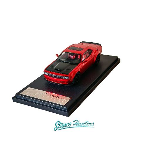 予約 Stance Hunters 1/64 ダッジ Dodge SRT Hellcat Metallic