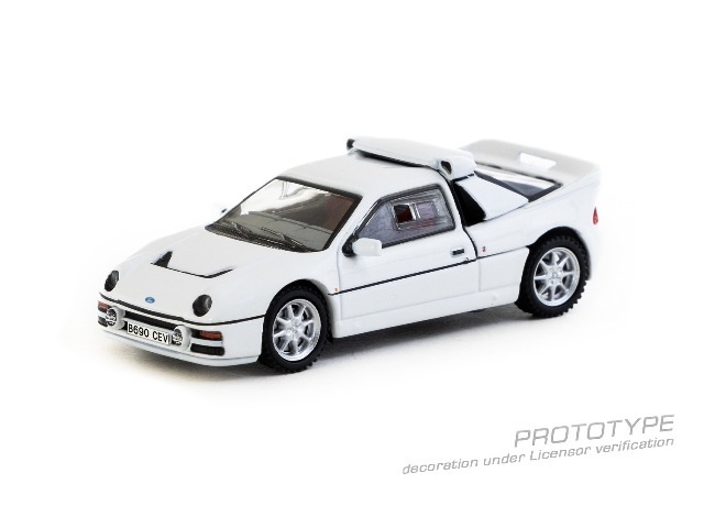 新品 T64P-001-WH Tarmac Works 1/64 フォード Ford RS200 White