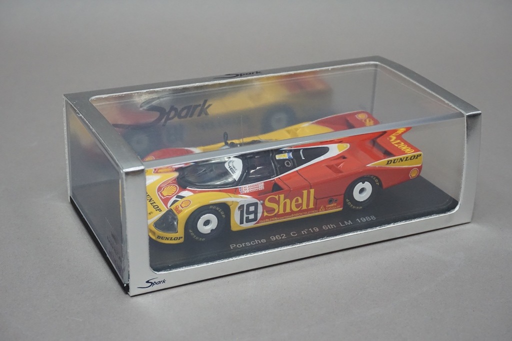 1/43 スパーク S0903 ポルシェ 962 C ルマン LM 1988 6位 #19