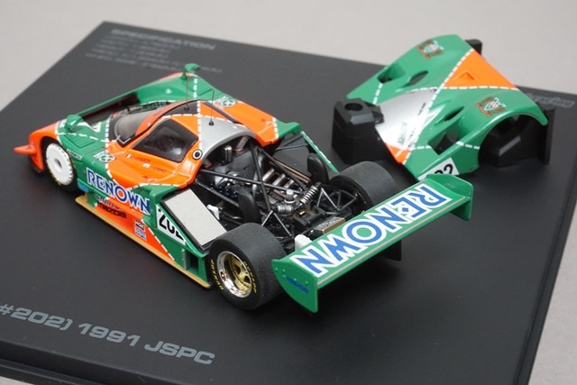 hpi・ racing 1/43 マツダ Mazda 787B 1991 8039 MAZDA 787B (#202) 1991 JSPC