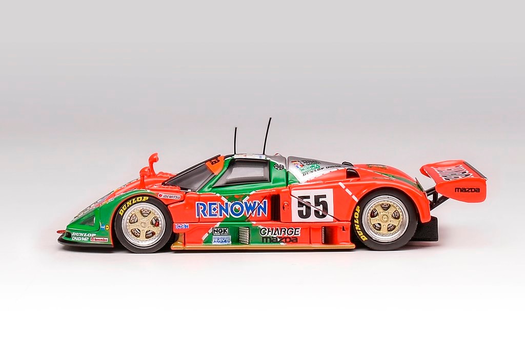 モーターヘリックス　MOTORHELIX 1/64 マツダ 787B 未開封 1/64 Motorhelix Mazda 787B #55 Diecast Car Model