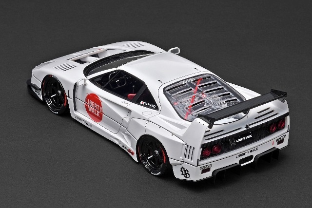新品 IG3752 イグニッションモデル 1/18 LB-WORKS 40 White , Boost