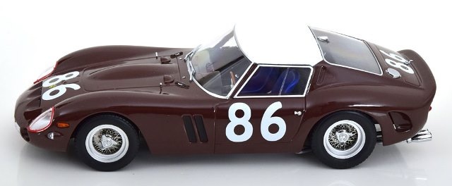  KKDC180737 KK scale 1/18 ե顼 250 GTO No.86, Targa Florio 1962