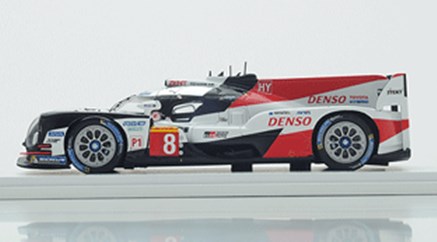 ���� SKB43038 ���ѡ��� 1/43 KIDBOX�����ȥ西 TS050 #8 Winner Spa-Francorchamps 2018 S.Buemi/K.Nakajima/F.Alonso 