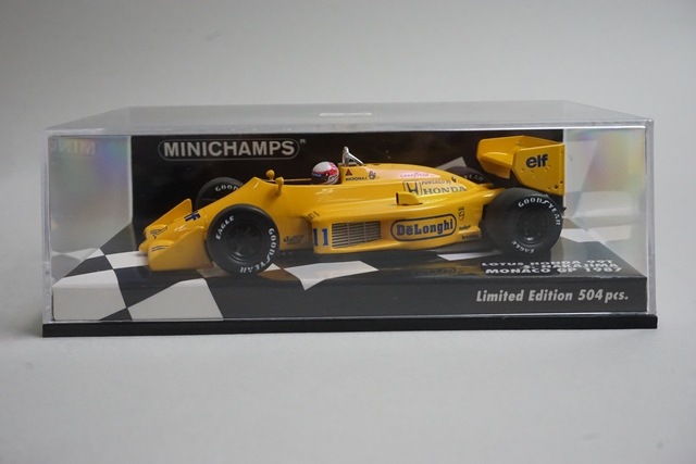 1/43 ミニチャンプス 400870011 ロータス ホンダ 99T モナコGP