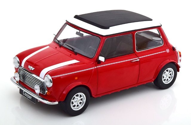 新品 KKDC120074L KK scale 1/12 ミニ クーパー サンルーフ レッド