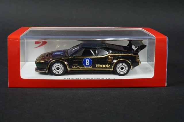 1/43 スパーク SA185 BMW M1 Shah Alam 1983 H.Stuck, Boost Gear