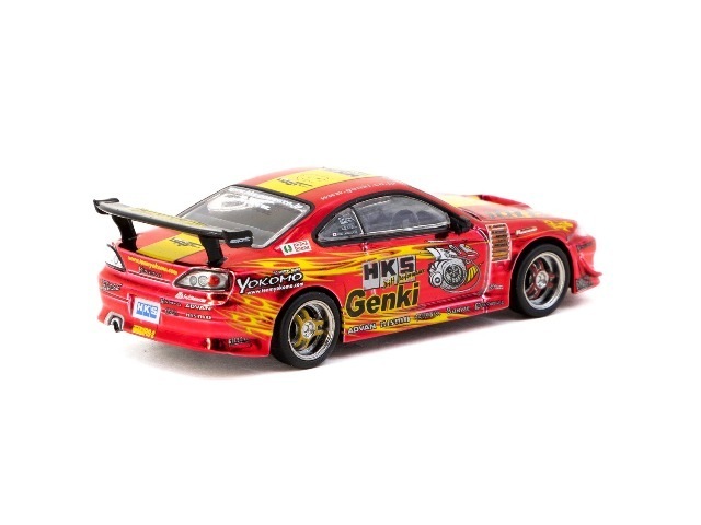 新品 T64G-023-HKSRC Tarmac Works 1/64 日産 HKS Hiper Silvia RS-2