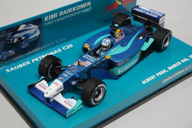 1/43 �ߥ˥����ץ� 403010217 �����С� �ڥȥ��ʥ� PC20 �������ȥ�ꥢGP 2001 #17 K.�饤���ͥ�