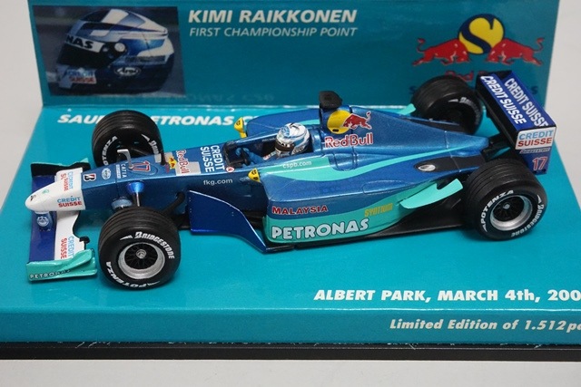 1/43 �ߥ˥����ץ� 403010217 �����С� �ڥȥ��ʥ� PC20 �������ȥ�ꥢGP 2001 #17 K.�饤���ͥ�