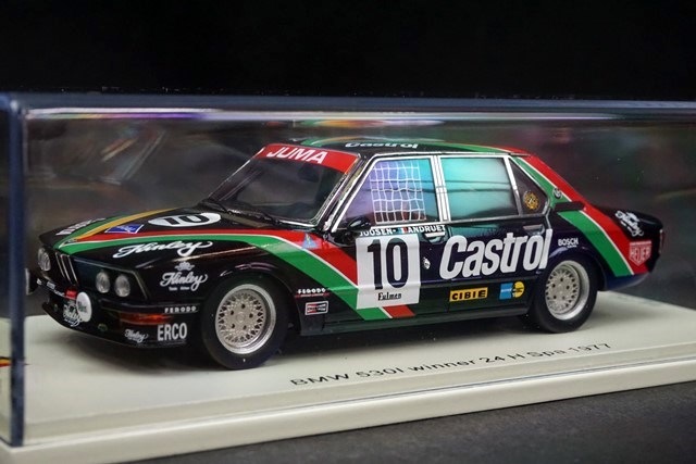 1/43 スパーク SB230 BMW 530 SPA 24h 1977 優勝 #10 J.C.Andruet-E