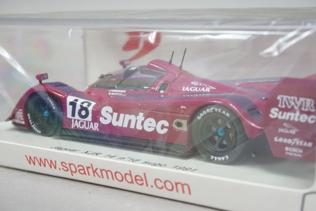 1/43 スパーク SJ015 ジャガー XJR14 SUGO 1991#18, Boost Gear