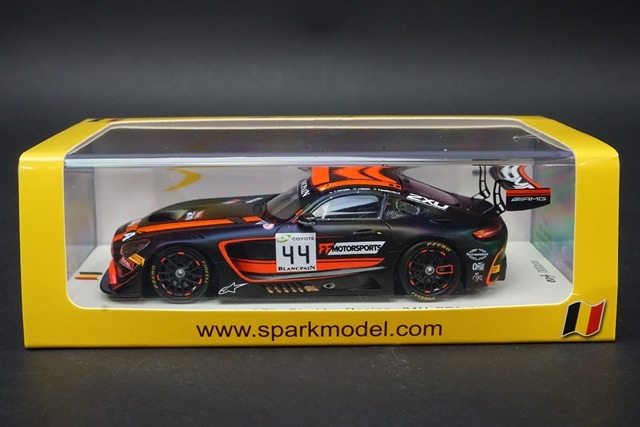1/43 スパーク SB223 メルセデス AMG GT3 #44 Strakka Racing 24H SPA