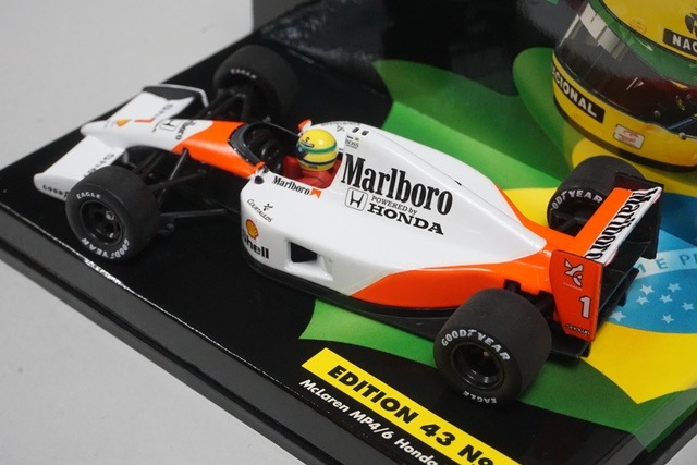 ミニチャンプス F1 マクラーレンホンダ MP4/5 A.セナ マルボロ仕様 1/43 ミニチャンプス マクラーレン ホンダ MP4/6 V12 1991 #1 A.セナ
