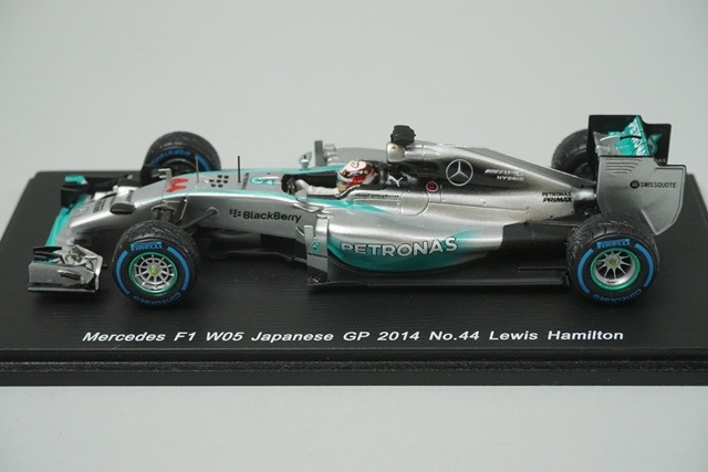 1/43 ���ѡ��� SCS145 �뼯�������å����� ��륻�ǥ� F1 W05 ����GP ͥ�� 2014 #44 L.�ϥߥ�ȥ�