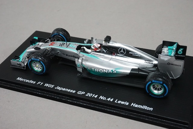 1/43 ѡ SCS145 륻ǥ ٥ F1 W05 뼯 2014 GP ͥ #44 L.ϥߥȥ