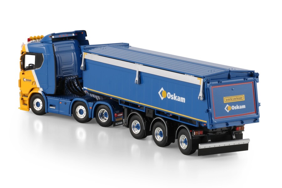 予約 01-4993 WSI 1/50 Oskam SCANIA R NORMAL CR20N 6X2 TWIN STEER