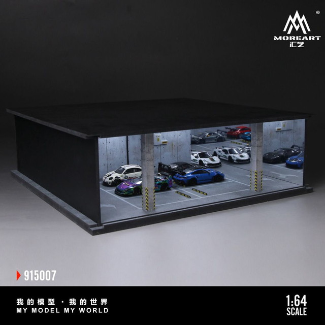 予約 MO915007 MoreArt 1/64 UNDERGROUND PARKING GARAGE SCENE 07 予約 MO915007 MoreArt 1/64 UNDERGROUND PARKING GARAGE SCENE 07
