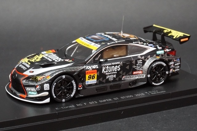 1/43 エブロ 45651 レクサス K-tunes RC F GT3 GT300 #96 レジン製